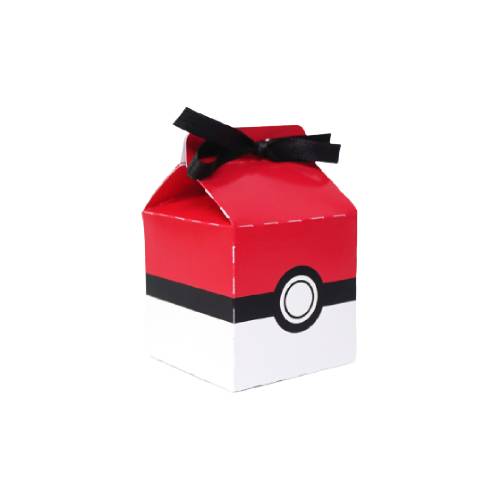 Caixa para Lembrancinhas Festa Pokemon - 8 unidades - Junco - Rizzo Festas  - Rizzo Embalagens