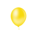 Balão 7" Amarelo (pacote com 50 unidades)