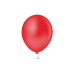 Balão 7" Vermelho (pacote com 50 unidades)