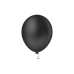 Balão 7" Preto (pacote com 50 unidades)