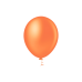 Balão 7" Laranja (pacote com 50 unidades)