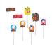 Toppers para Doces Páscoa (pacote com 12 unidades)