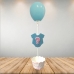 Decoração para Mesa com Suporte para Balão Chá Revelação em EVA Piffer