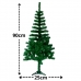 Árvore de Natal 90 cm Verde tradicional com 70 Galhos