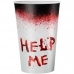 Copo De Papel Help Me Halloween