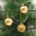 Bola de Natal Mista Dourado 15un 3cm