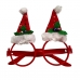 Óculos Chapéu Papai Noel Decorativo