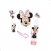 Mini Personagens Decorativos Minnie Mouse Rosa 12un