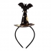 Tiara Chapéu de Bruxa Dourada