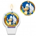 Vela Plana de Aniversário Sonic