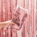 Cortina Metalizada Rose Gold 100x200cm