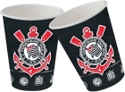 Copo de Papel Corinthians 200ml 8un